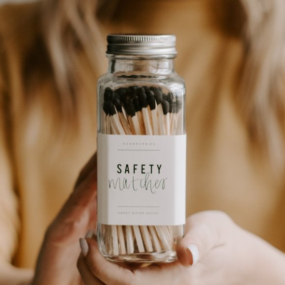 Other - 🆕 BLACK SAFETY MATCHES